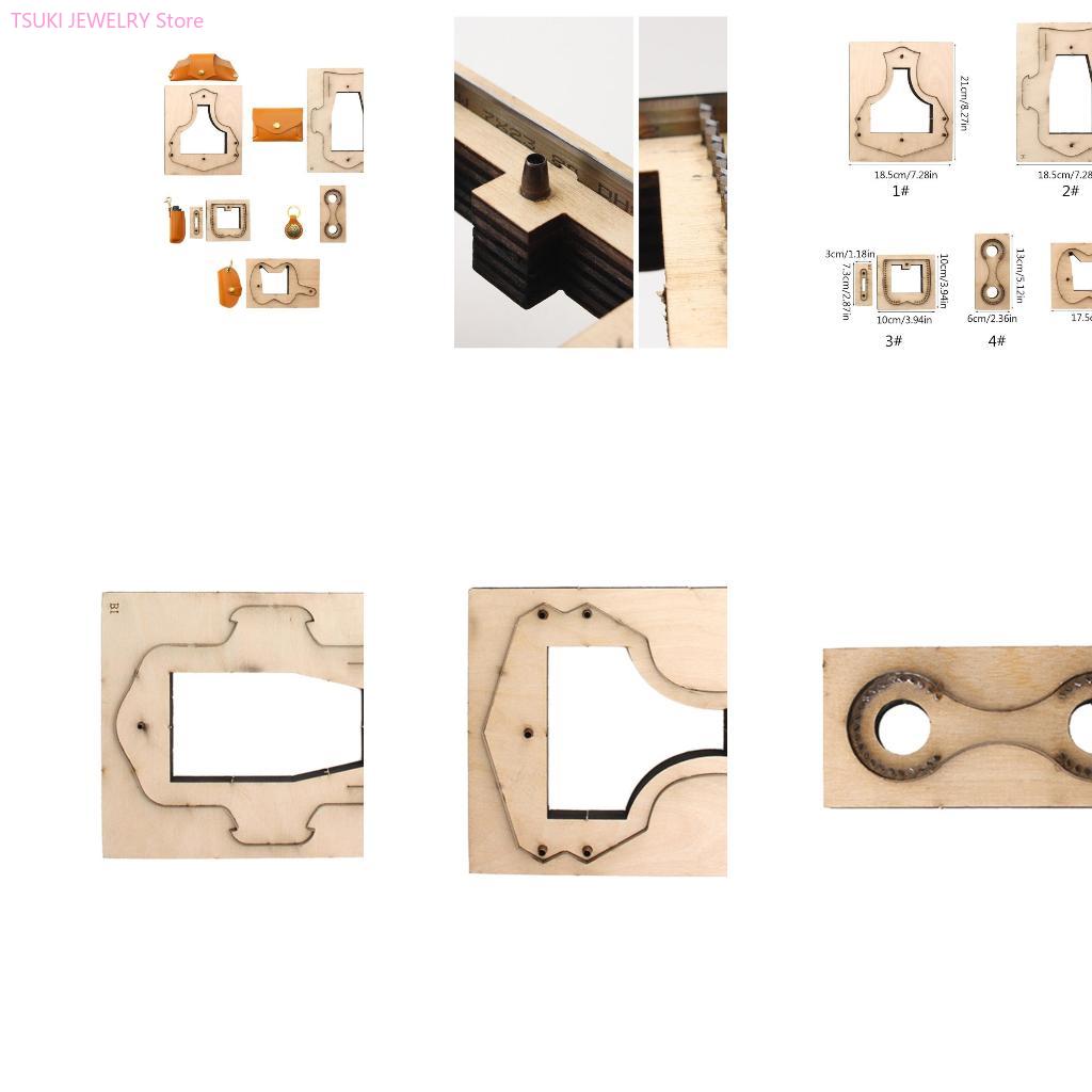 Leatherwork Essentials - 62KE Leatherworking Essential Cutting Die Template
