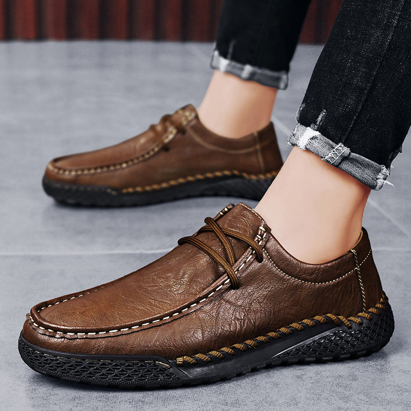 Leatherwork Essentials - 2025 Business dress Essential Shoes lace