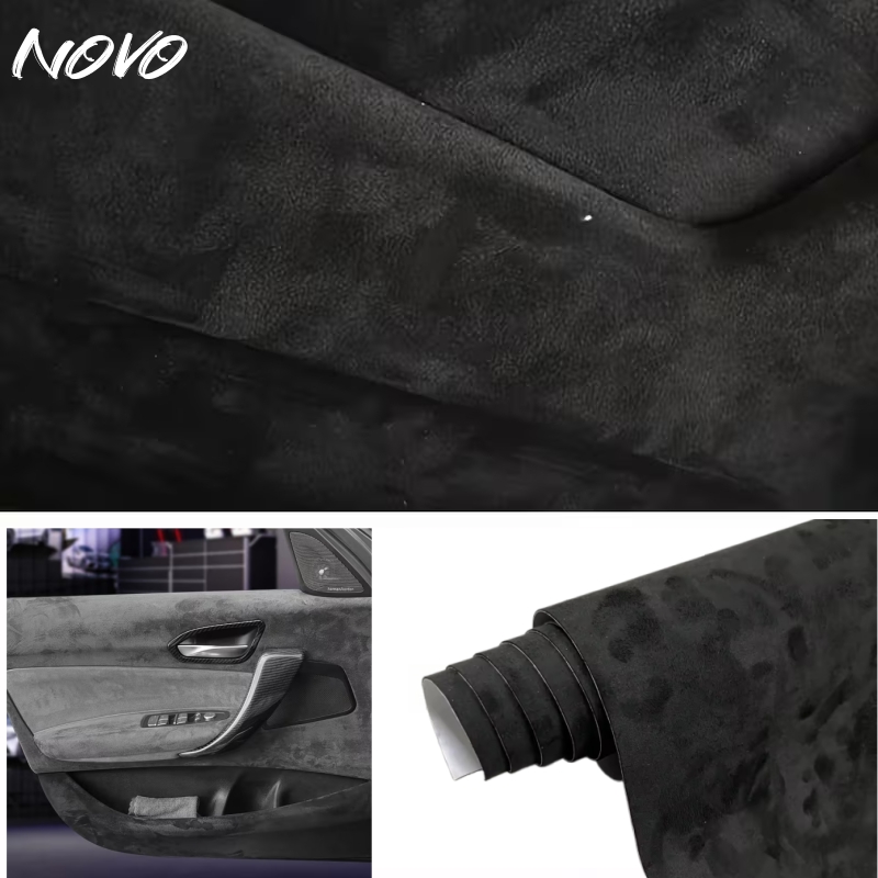 Leatherwork Mallet - Max 200×150cm Suede Headliner Fabric Self-Adhesive