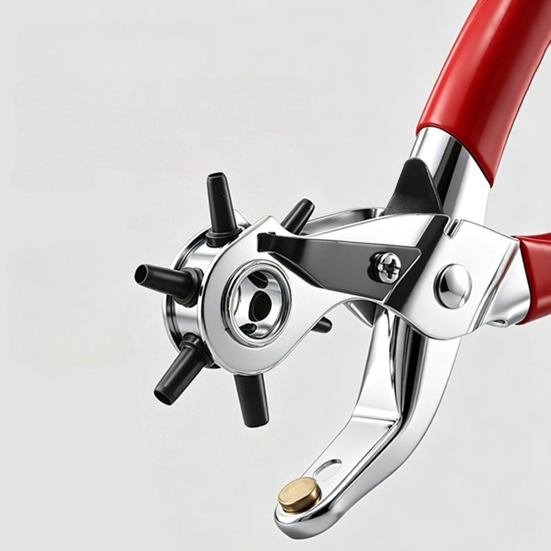Leather Hole Punch Plier 9 Inc - Leather Punch Revolving ulasan dan harga
