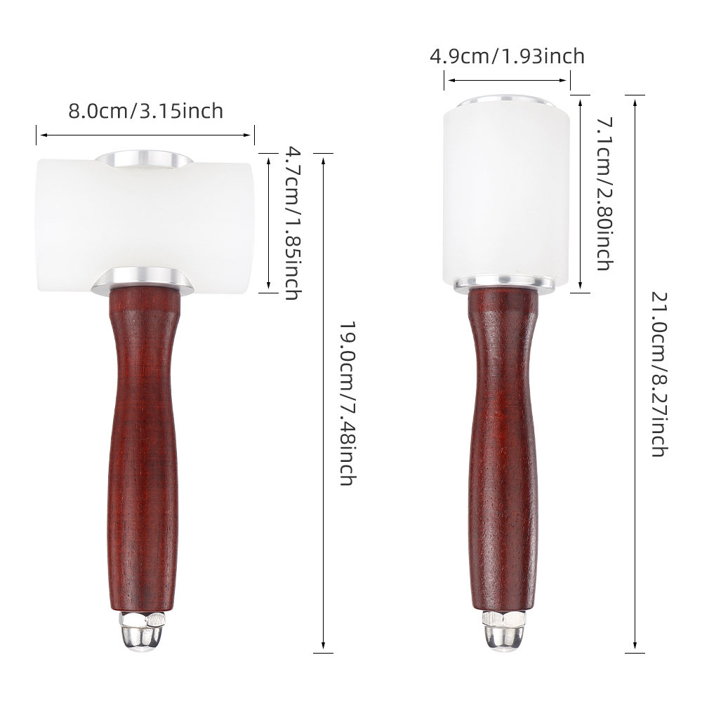 Leather DIY Carving Hammer Lea - Leatherwork Mallet ulasan dan harga