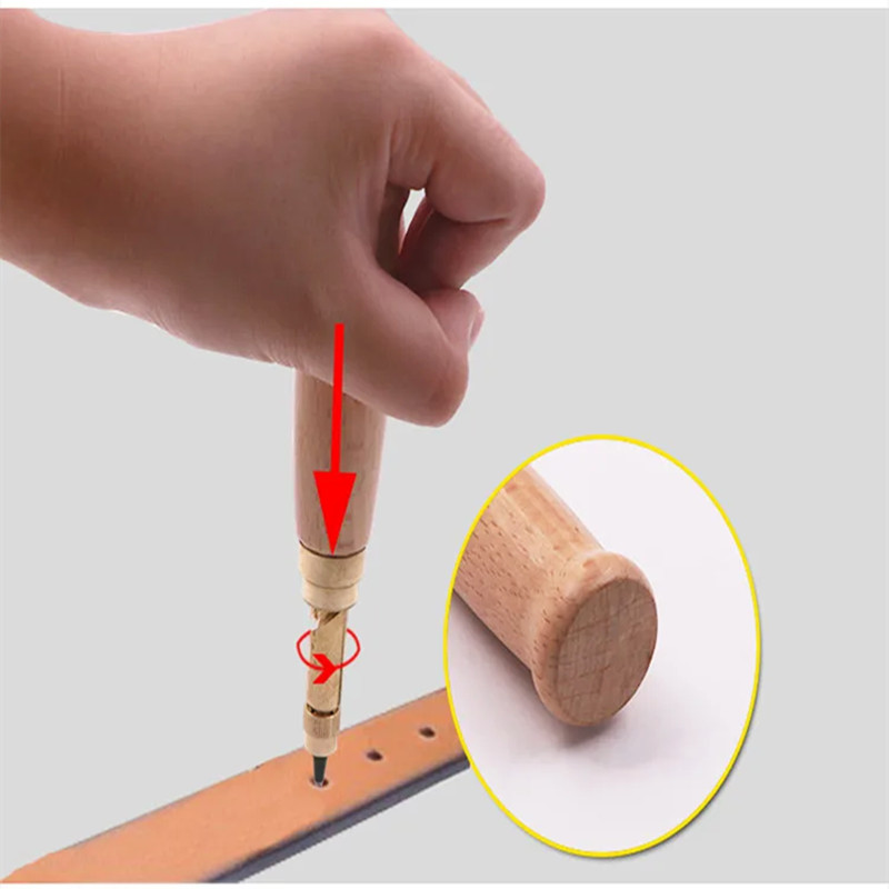 DIY Leather Punch Rotary Perfo - Leather Punch Revolving ulasan dan harga