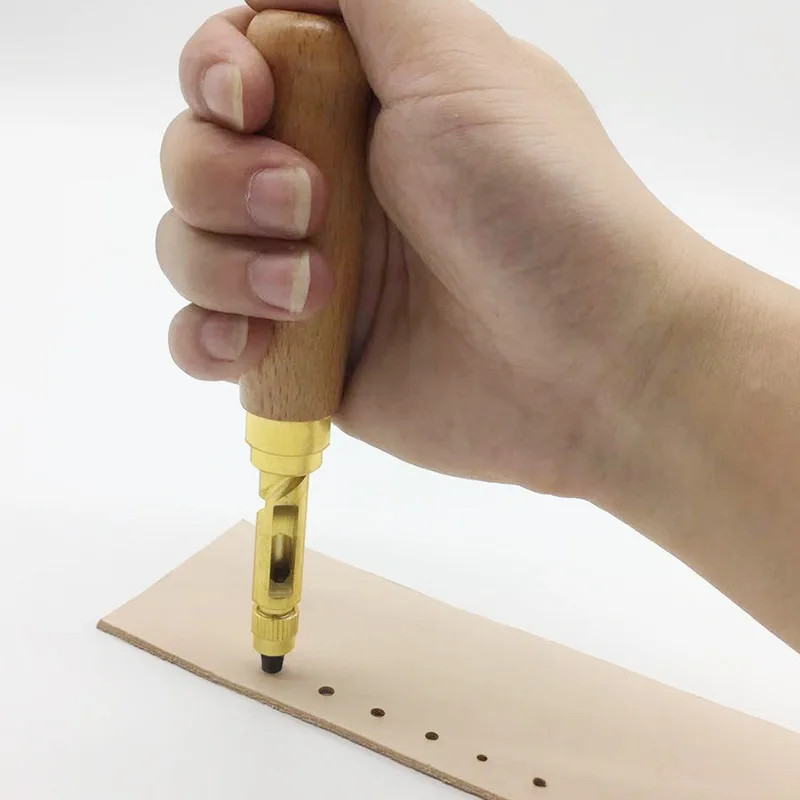 DIY Leather Punch Rotary Perfo - Leather Punch Revolving ulasan dan harga
