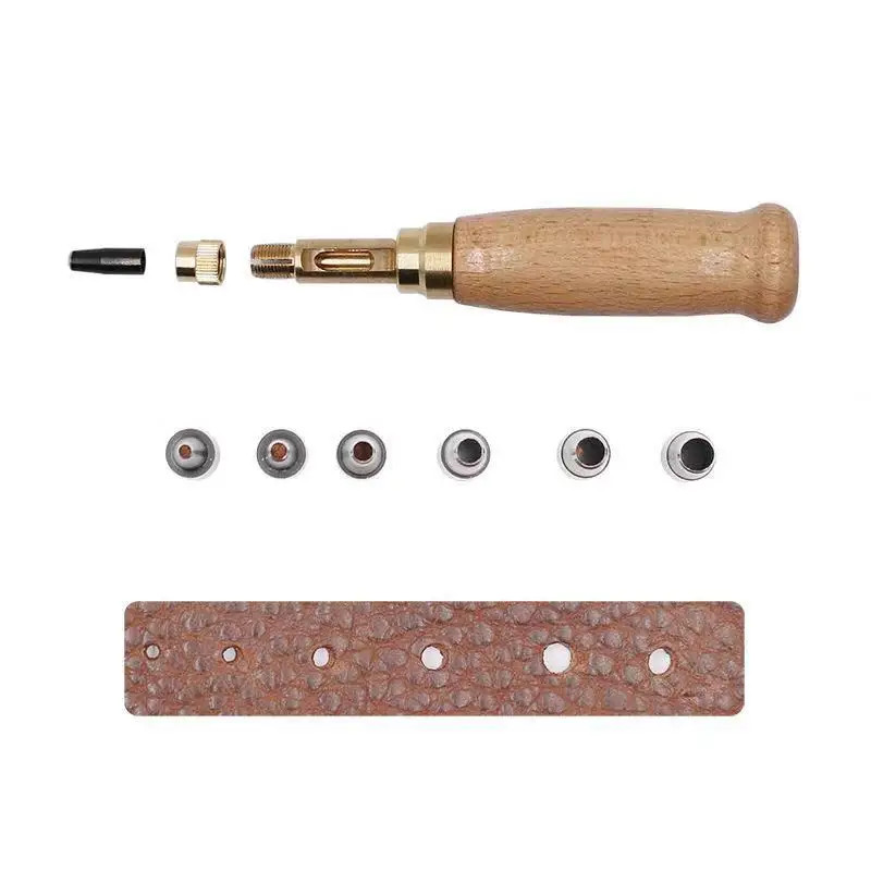 DIY Leather Punch Rotary Perfo - Leather Punch Revolving ulasan dan harga