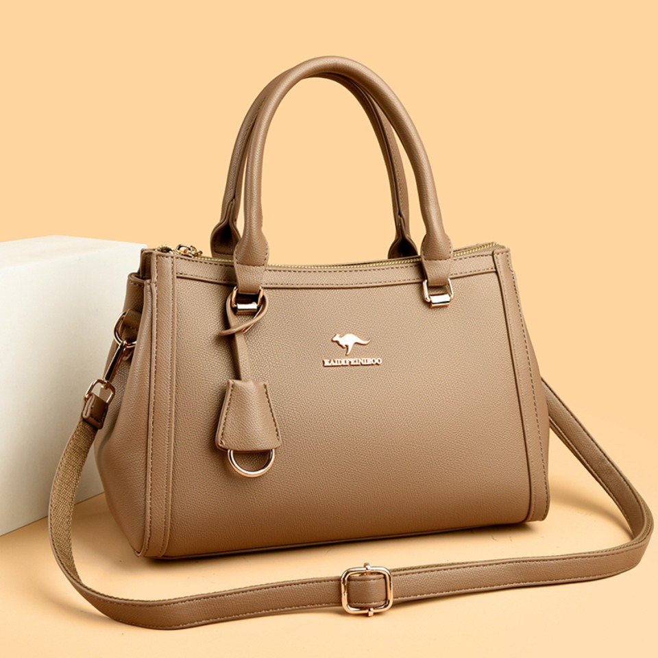 Kangaroo Brand Soft Pu Leather - Leather Work Bag Women ulasan dan harga