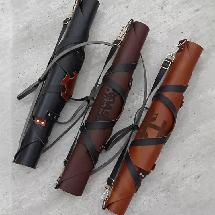 Apron Kitchen Outdoor Barbecue - Leatherwork Apron ulasan dan harga