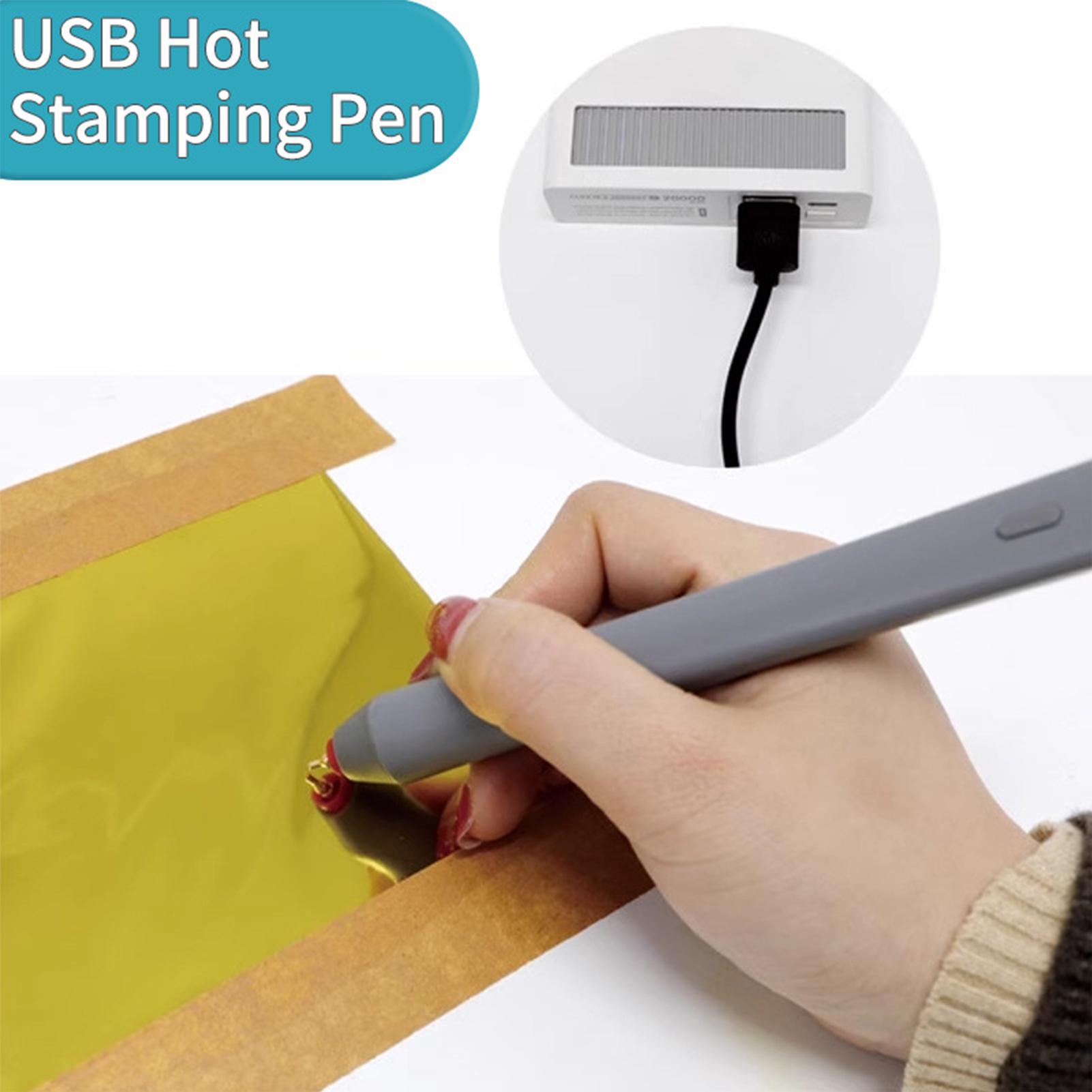 Hot Foil Pen Stamping Tool wit - Leatherwork Tool Kit ulasan dan harga