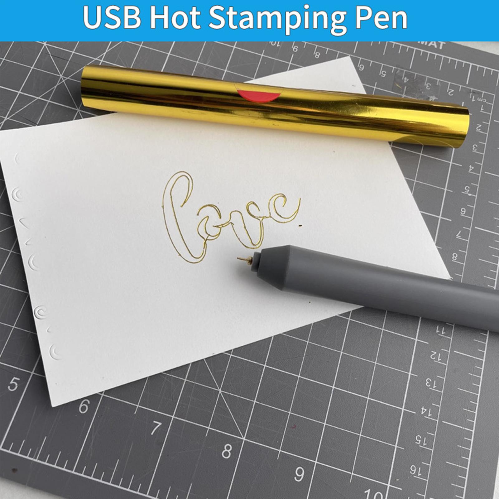 Hot Foil Pen Stamping Tool wit - Leatherwork Tool Kit ulasan dan harga