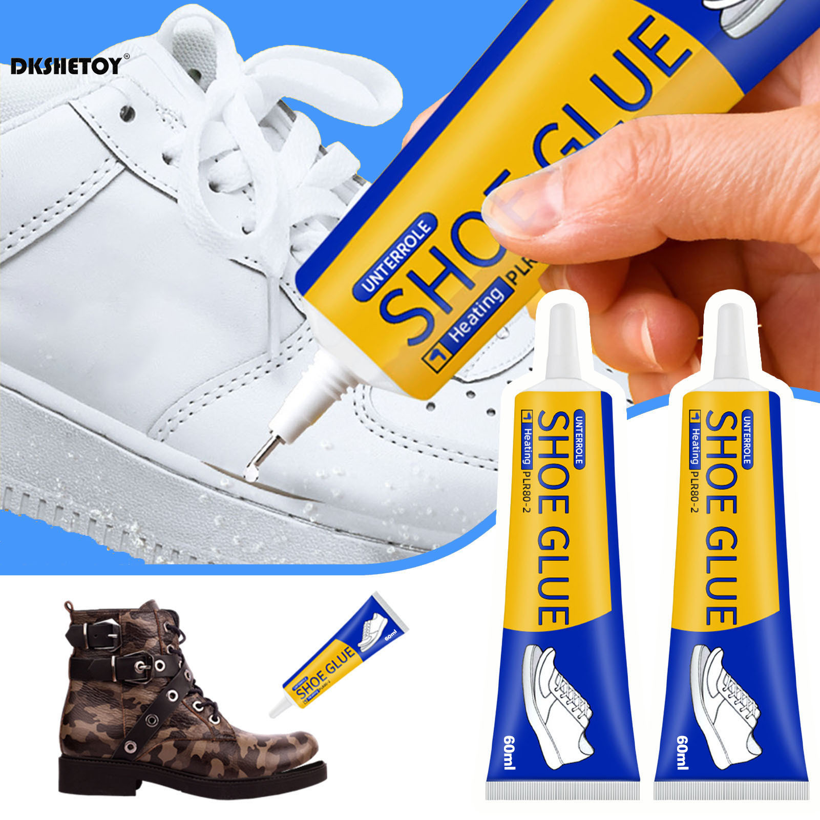 60ml Super Strong Shoe Glues D - Contact Cement Leather ulasan dan harga