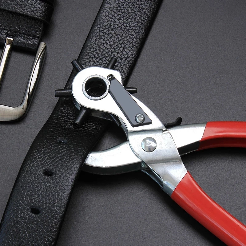 Leather Belt Hole Punch Plier  - Leather Punch Revolving ulasan dan harga