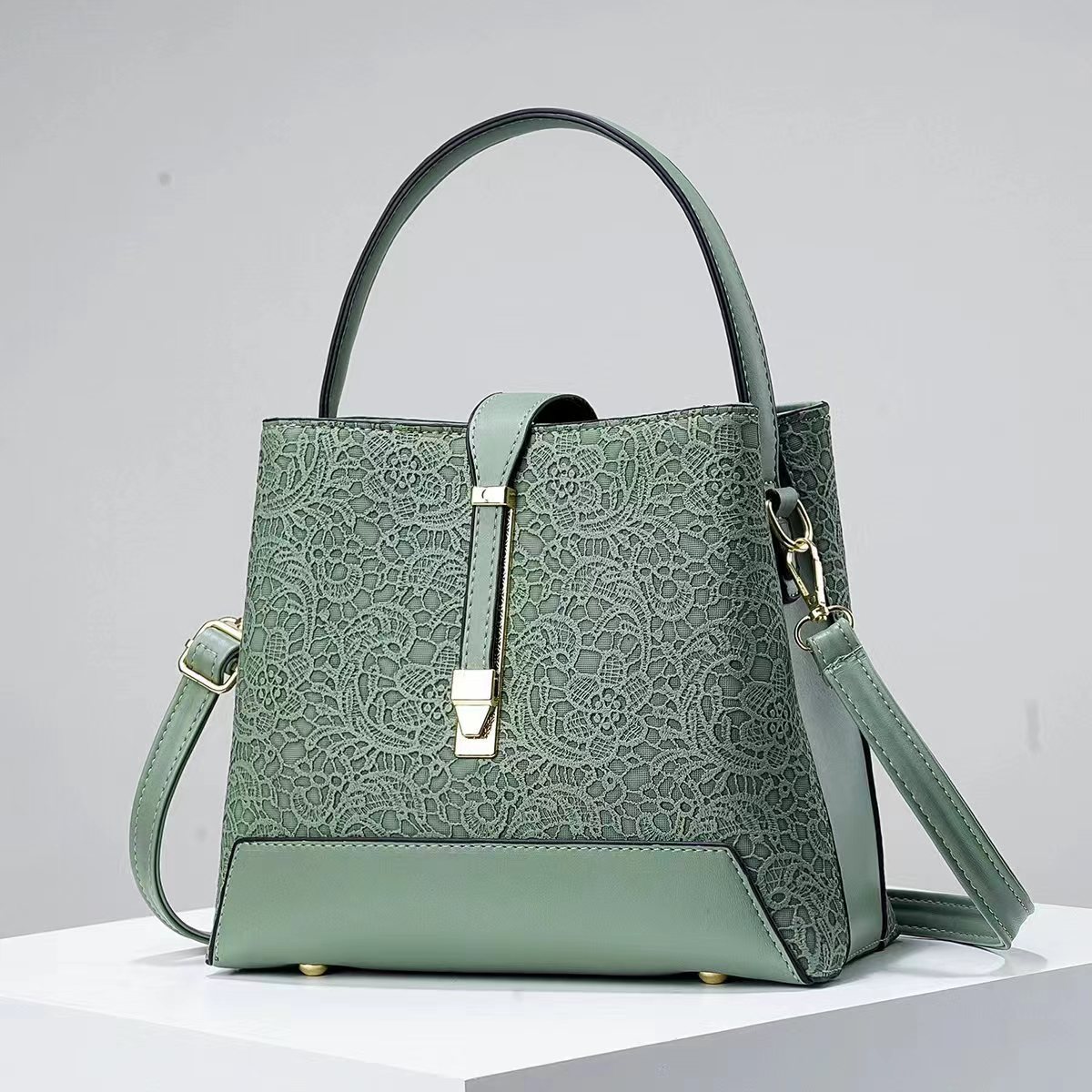 New Luxury Tote Bag Leather Cl - Leather Work Bag Women ulasan dan harga