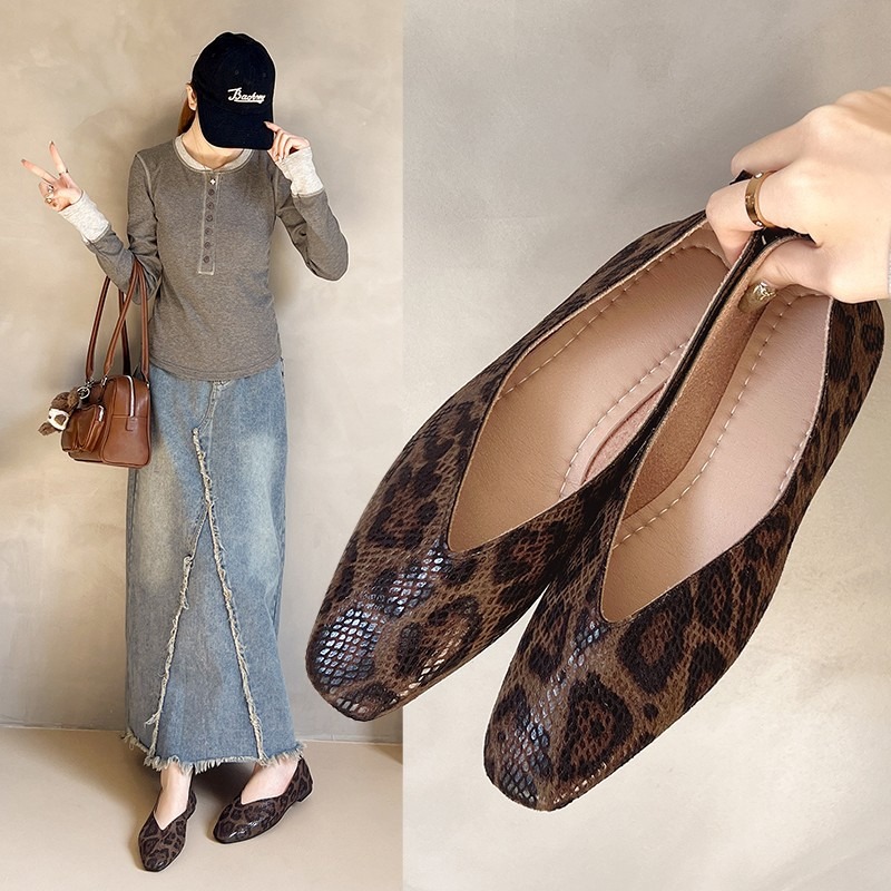 Single Shoe Women New Snake Pa - Leatherwork Free Patterns ulasan dan harga