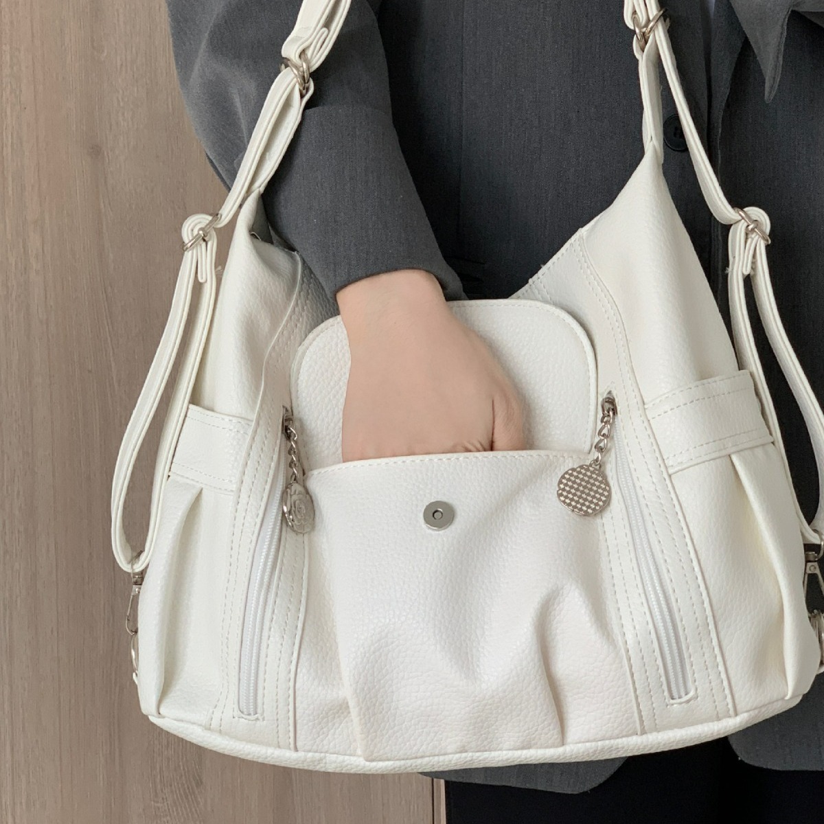 Women's Nice Bag Fashion Korea - Leather Work Bag Women ulasan dan harga