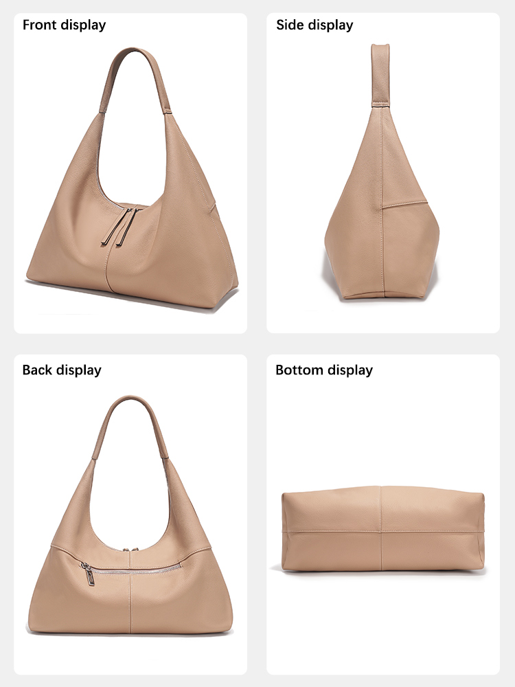 Zency Large Capacity Tote Bag  - Leather Work Bag Women ulasan dan harga