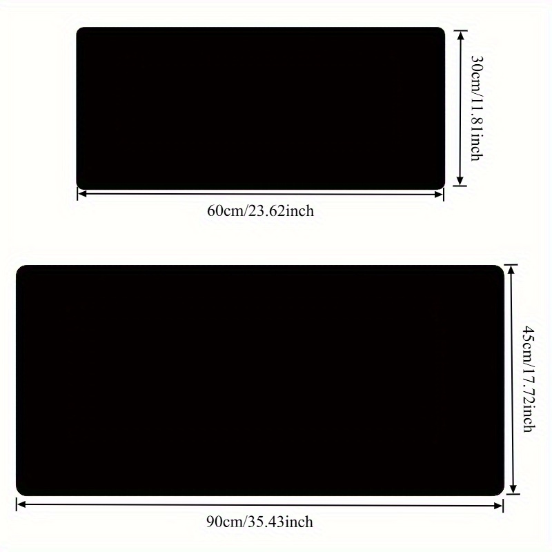 1pc Solid Color Mouse Pad, Non - Leatherwork Essentials ulasan dan harga