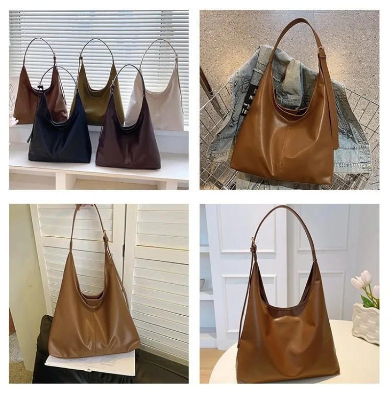 Vintage Hobo Tote Bag for Wome - Leather Work Bag Women ulasan dan harga