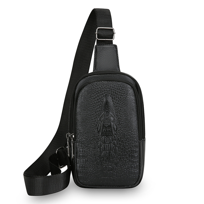 Versatile PU Leather Chest Bag - Leatherwork Essentials ulasan dan harga