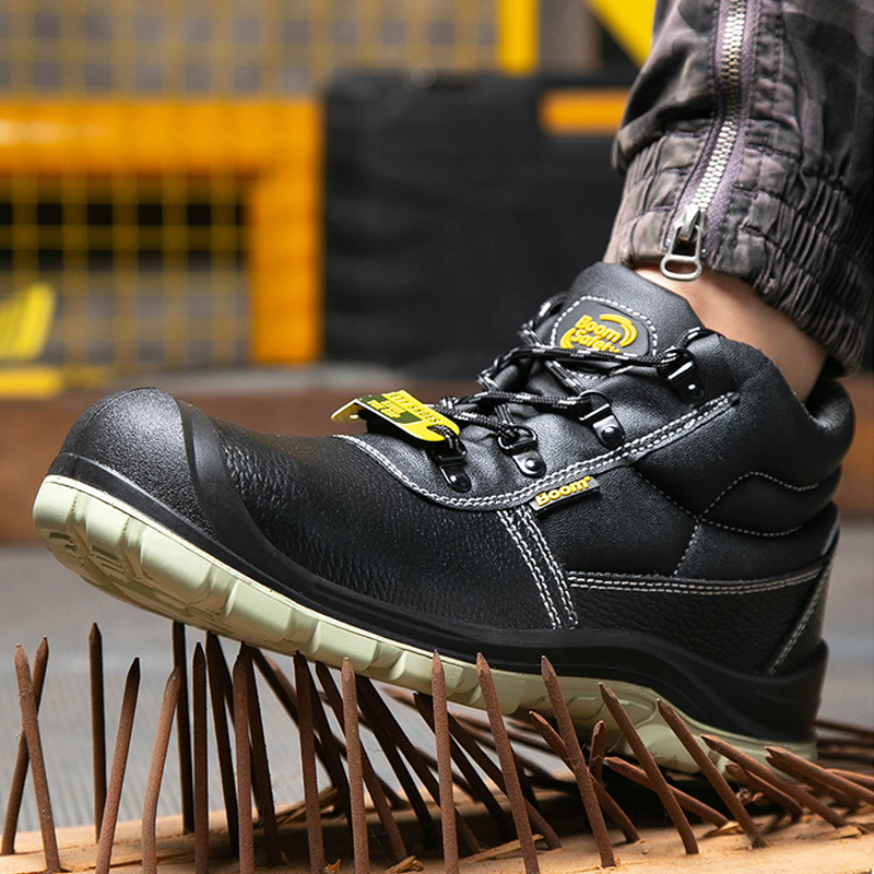 Indestructible Shoes Work Boot - Leather Work Fabric ulasan dan harga