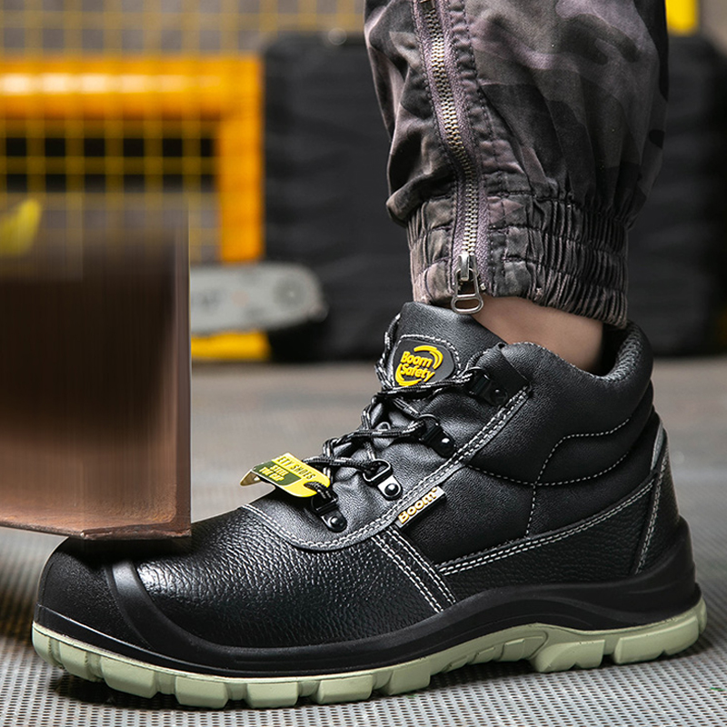 Indestructible Shoes Work Boot - Leather Work Fabric ulasan dan harga