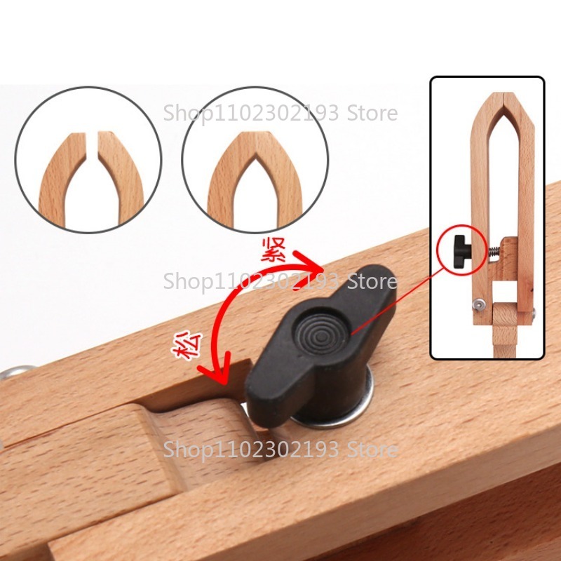 Foldable Wooden Clamp Adjustab - Leatherwork Tool Kit ulasan dan harga