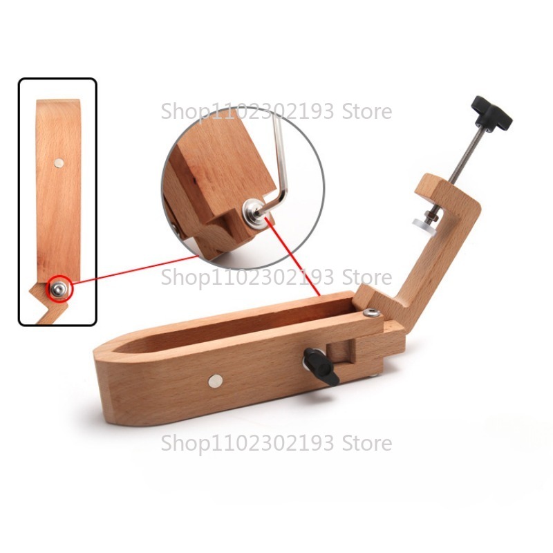 Foldable Wooden Clamp Adjustab - Leatherwork Tool Kit ulasan dan harga