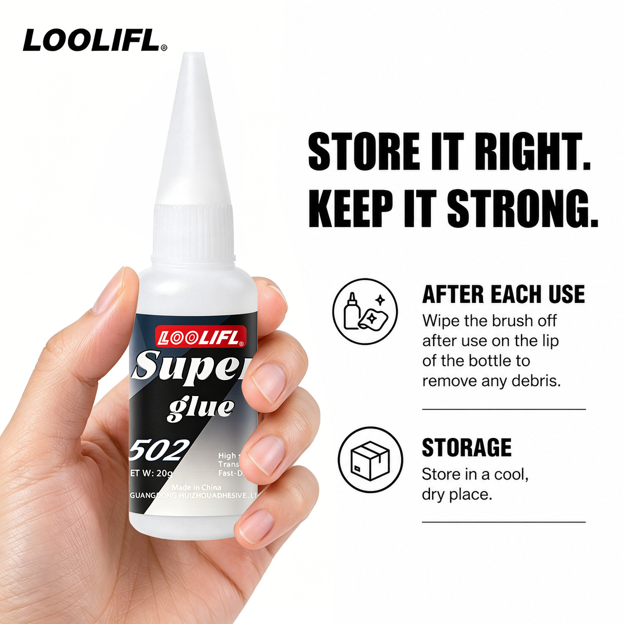 Loolifl-502-20Ml Instant Trans - Contact Cement Leather ulasan dan harga