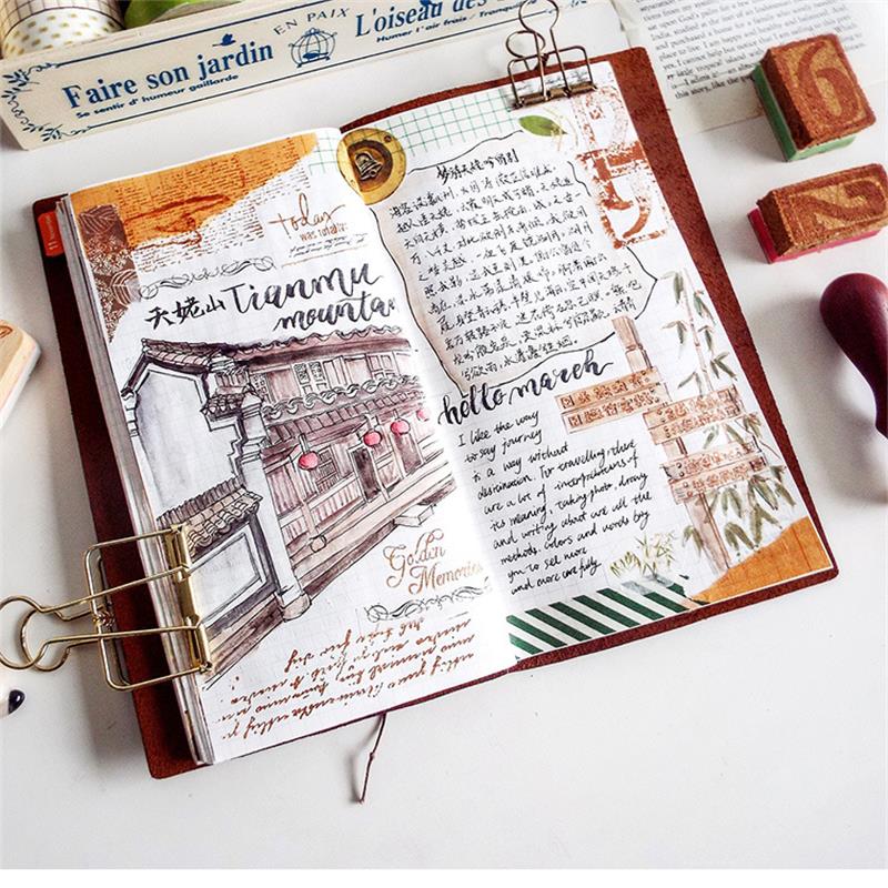Defective Retro Leather Cover  - Leather Work Notebook ulasan dan harga