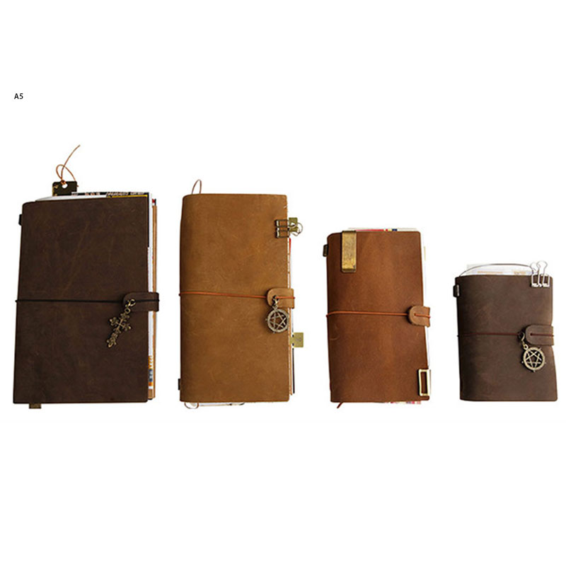 Defective Retro Leather Cover  - Leather Work Notebook ulasan dan harga