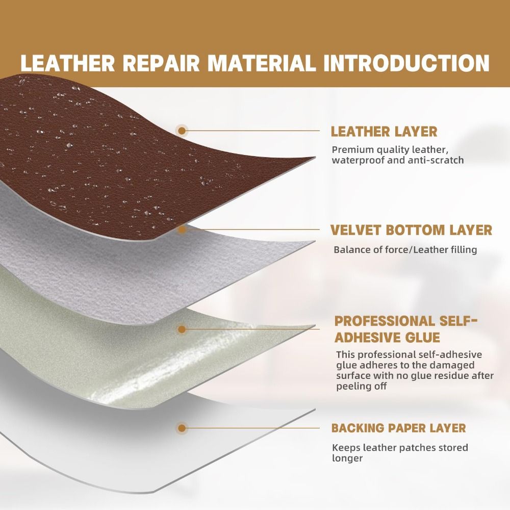 Self Adhesive Leather Repair P - Contact Cement Leather ulasan dan harga