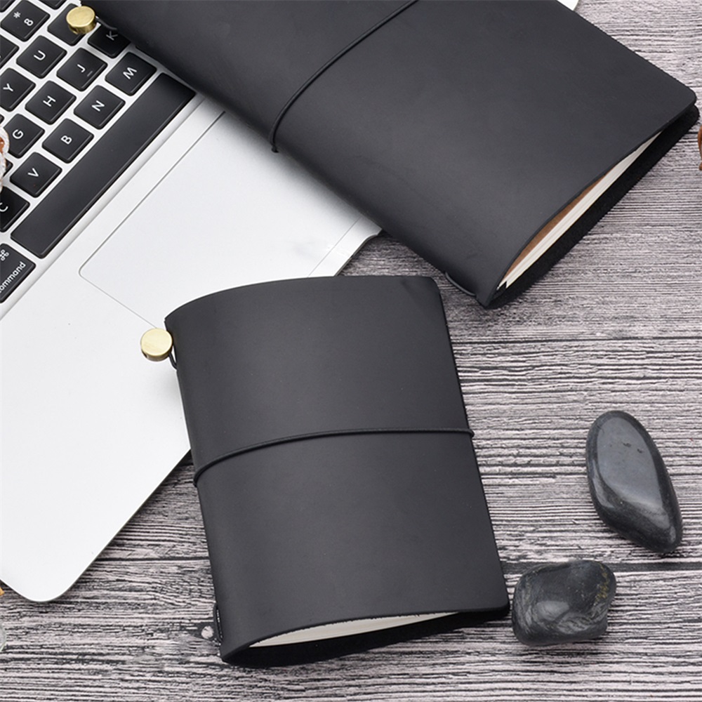 Genuine Leather Traveler Noteb - Leather Work Notebook ulasan dan harga