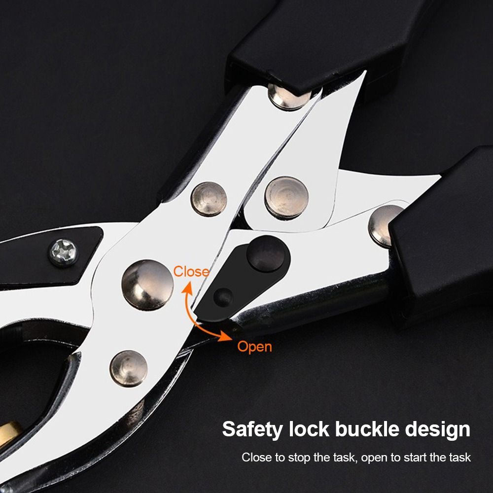 Portable Metal Leather Hole Pu - Leather Punch Revolving ulasan dan harga