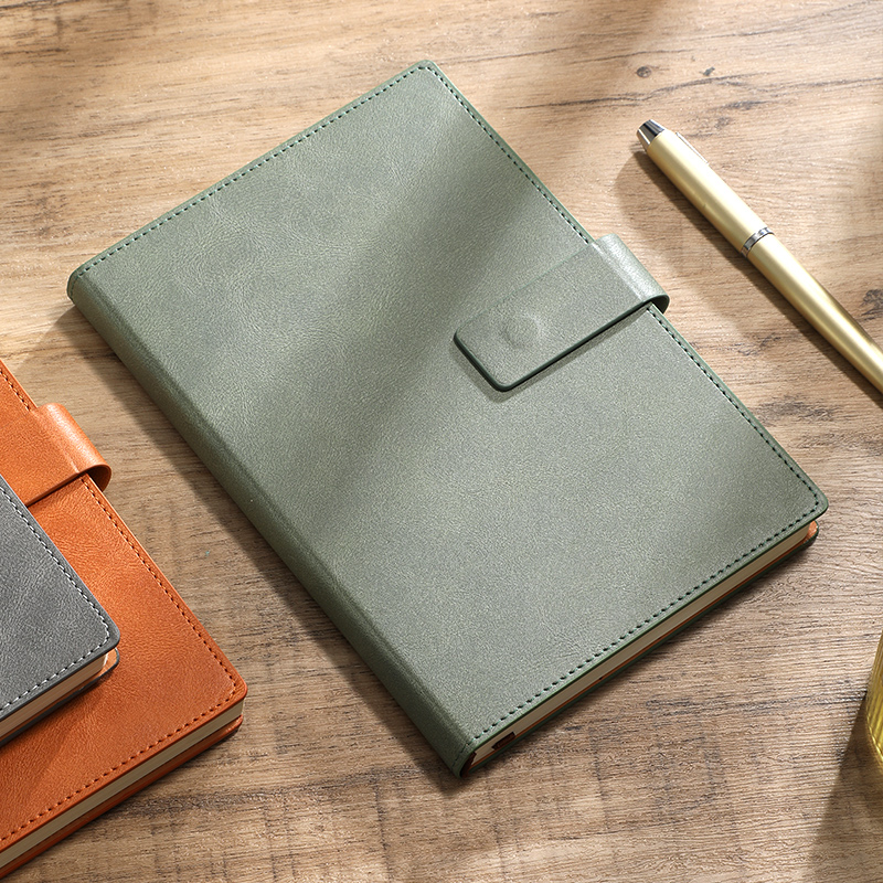 A5 Business Notebook Color-Cha - Leather Work Notebook ulasan dan harga