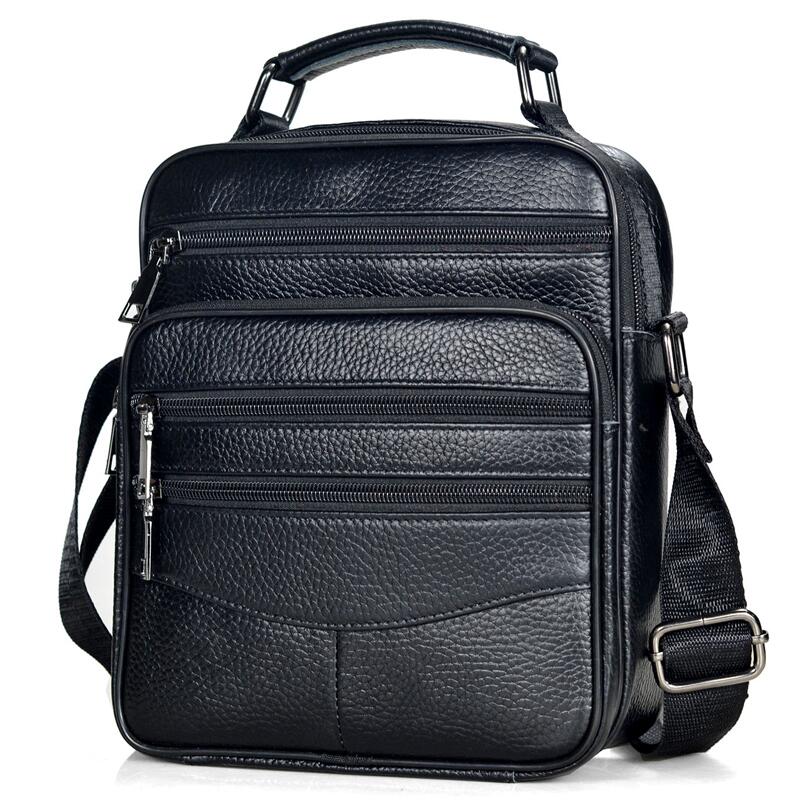 Men Genuine Leather Handbags M - Leather Work Bag Men ulasan dan harga