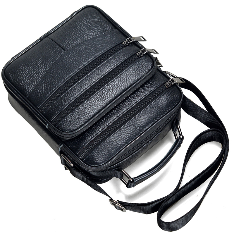 Men Genuine Leather Handbags M - Leather Work Bag Men ulasan dan harga