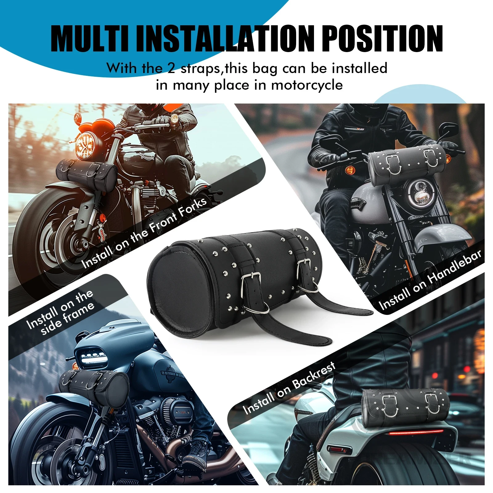 Motorcycle Front Fork Tool Tai - Leather Work Bag ulasan dan harga