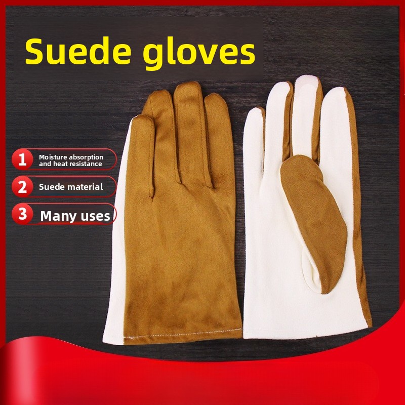 Suede Etiquette Gloves - Thick - Leatherwork Appreciation ulasan dan harga