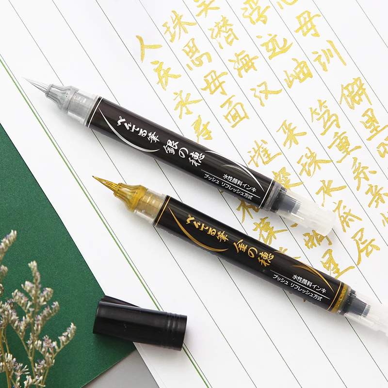 Pentel XGFH-X Metal Color Gold - Pentel Pen Sign Pen ulasan dan harga