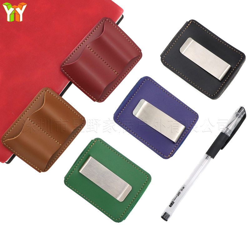 Portable PU Leather Pen Holder - Leather Work Notebook ulasan dan harga