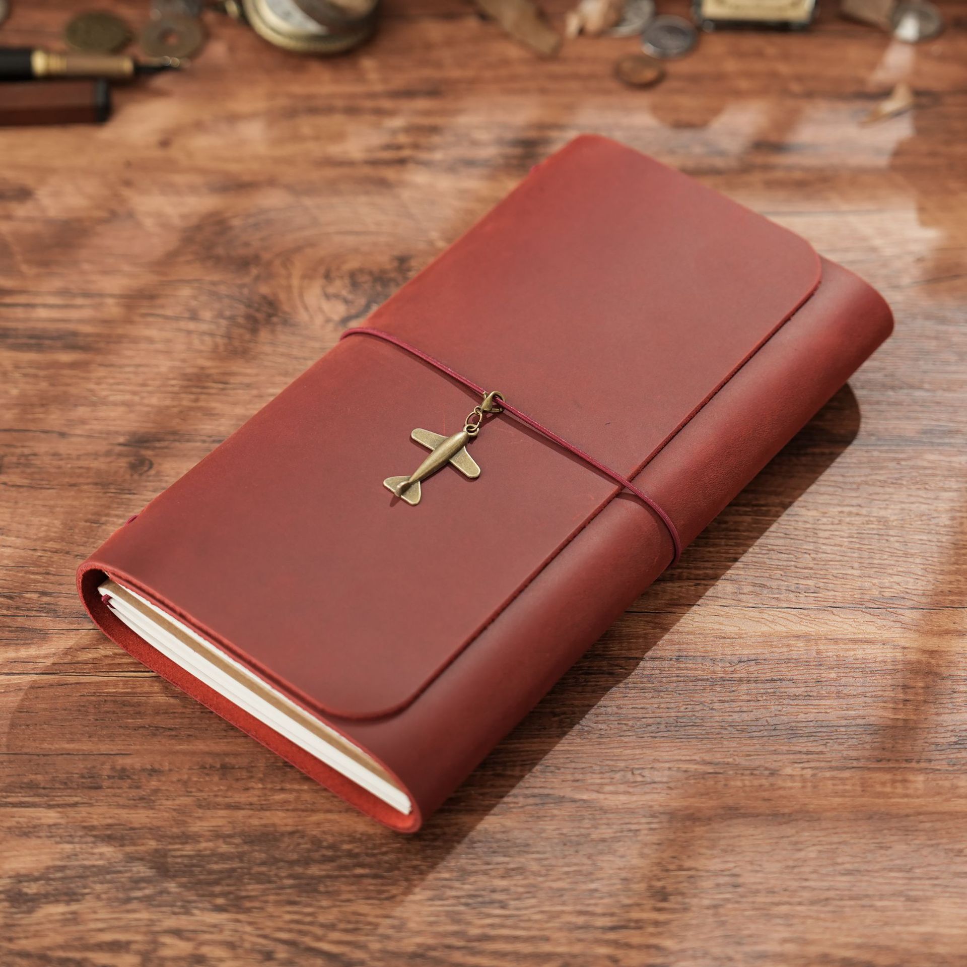 New Arrival Triple Fold TN Tra - Leather Work Notebook ulasan dan harga