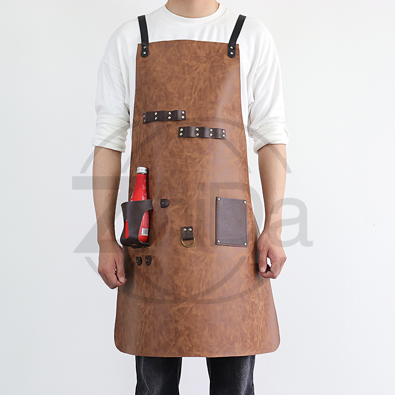 Multi-function Bottle Holder L - Leatherwork Apron ulasan dan harga
