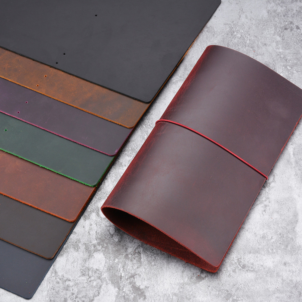 DIY Notebook Cover Crazy Horse - Leather Work Notebook ulasan dan harga