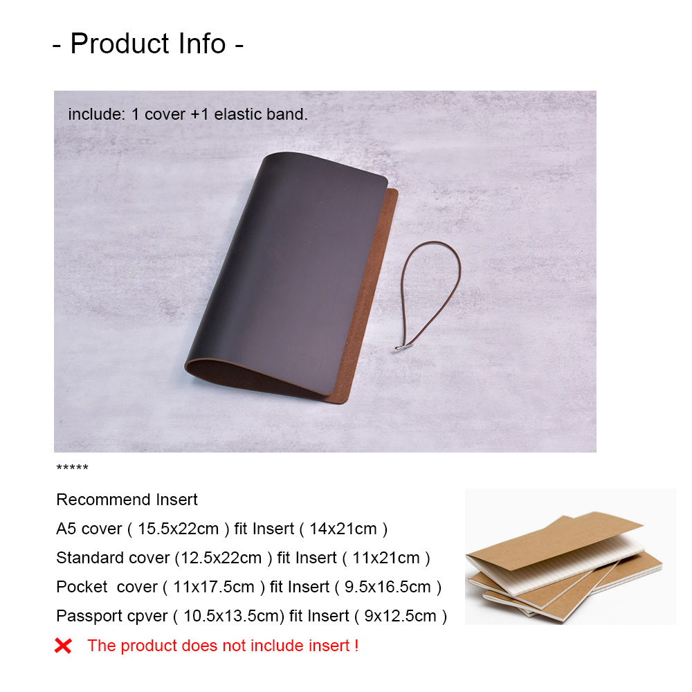 DIY Notebook Cover Crazy Horse - Leather Work Notebook ulasan dan harga