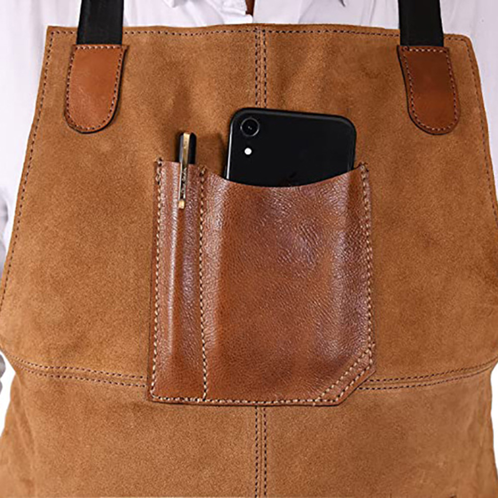 Comfortable doublesided velvet - Leatherwork Apron ulasan dan harga