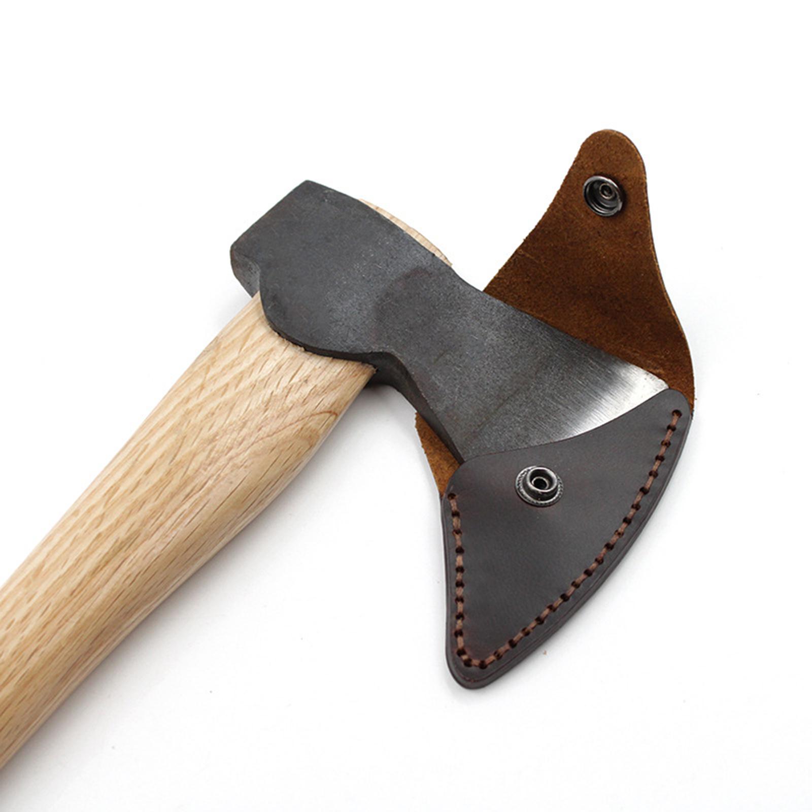 Durable Axe Head Cover Outdoor - Leatherwork Essentials ulasan dan harga