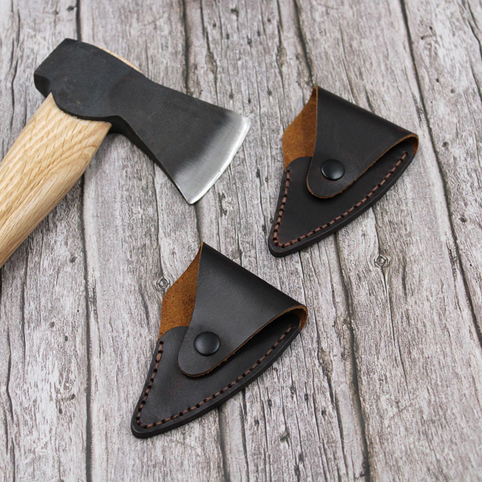 Durable Axe Head Cover Outdoor - Leatherwork Essentials ulasan dan harga