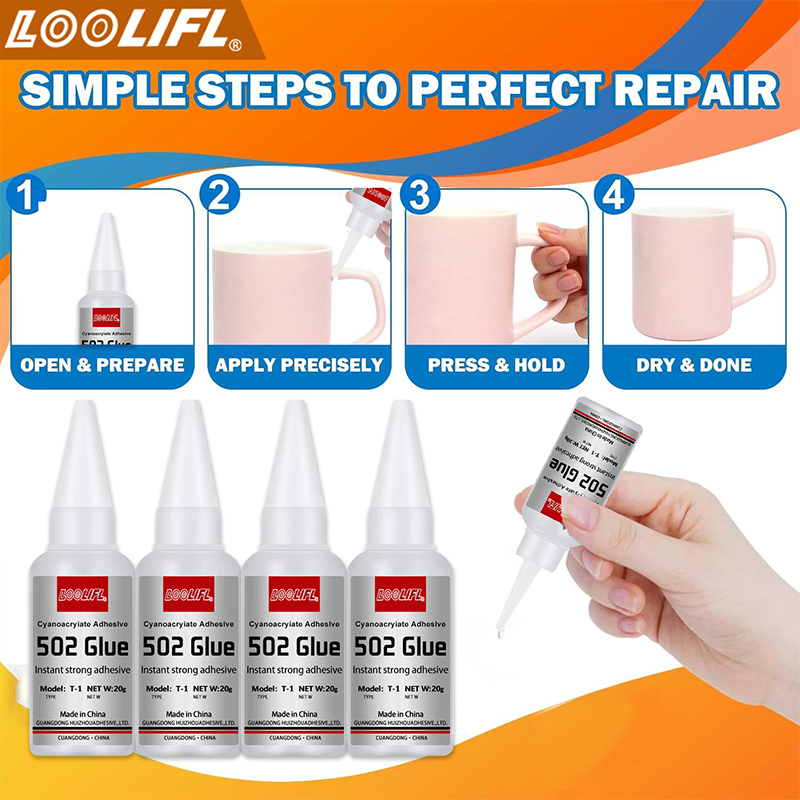 1-3pcs,20ml,502 super glue, qu - Contact Cement Leather ulasan dan harga