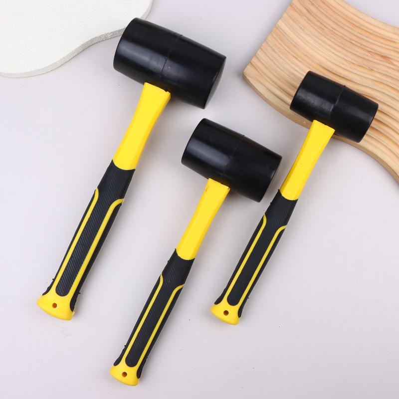 Black Rubber Hammer 2LB Americ - Leatherwork Mallet ulasan dan harga