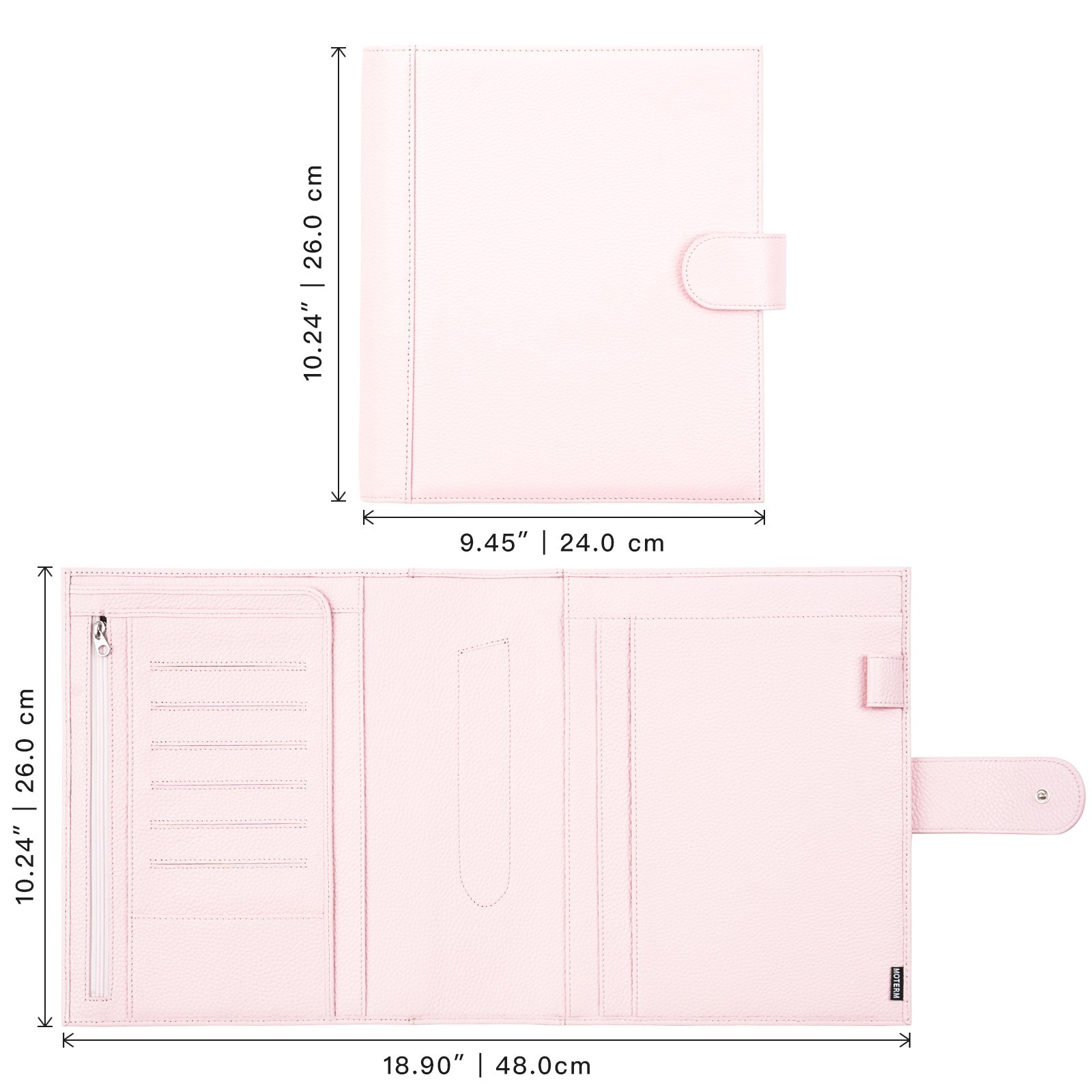 Moterm Genuine Leather Discbou - Leather Work Notebook ulasan dan harga