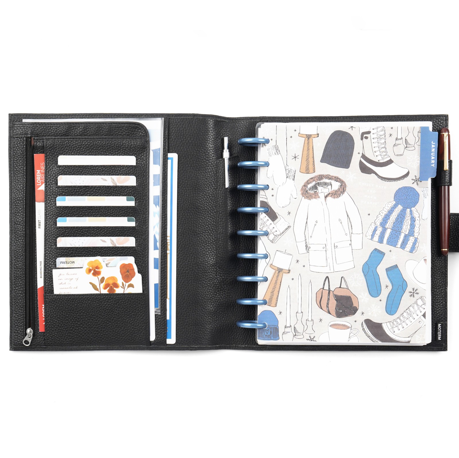 Moterm Genuine Leather Discbou - Leather Work Notebook ulasan dan harga