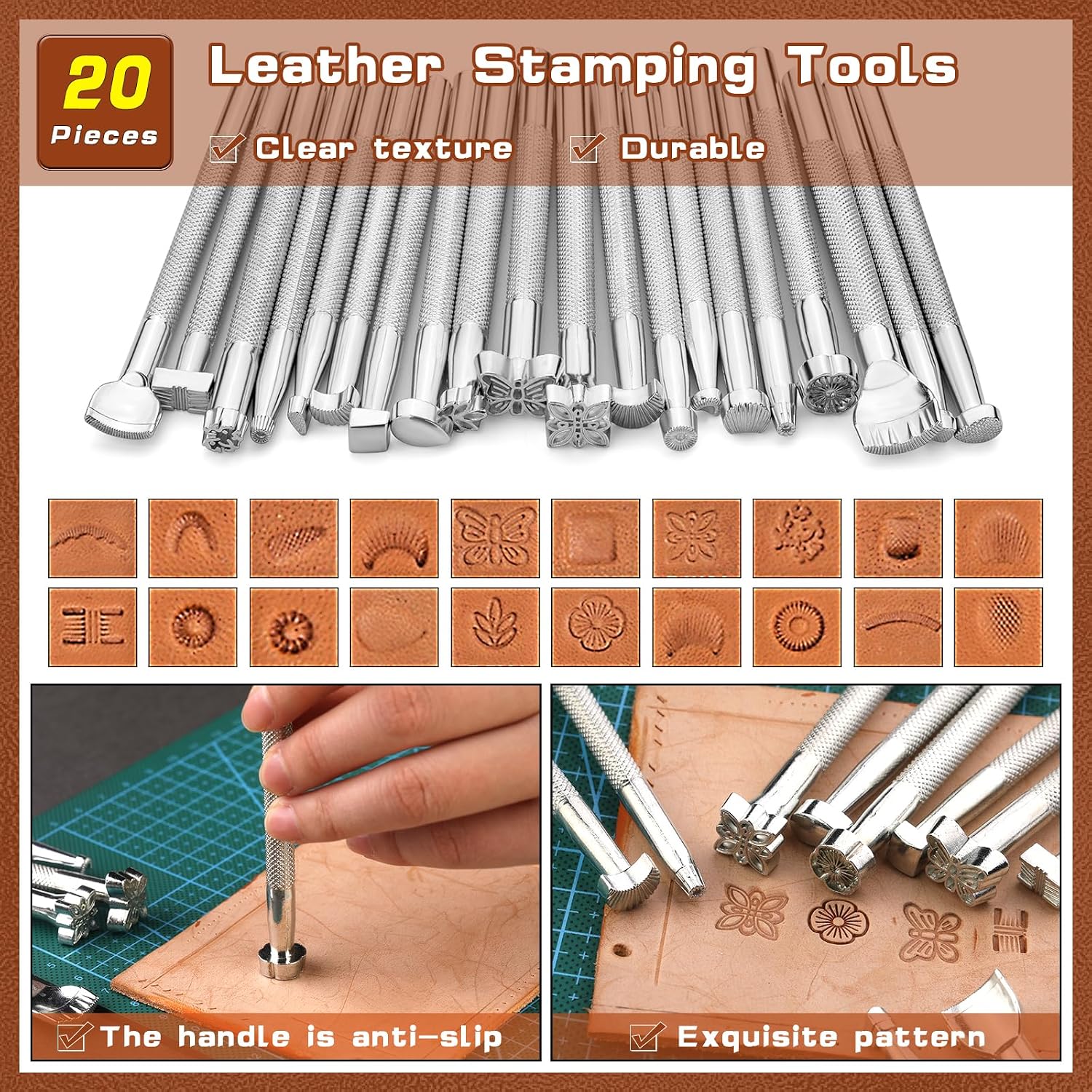 Leather Working Tool Leatherwo - Leatherwork Essentials ulasan dan harga